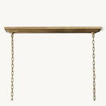 Carrick English Openwork Rectangular Chandelier 72"