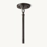 Cielo Lustred Glass Three-Tier Round Chandelier 48"