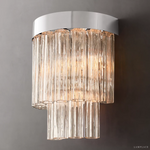 Cielo Lustred Glass Wall Sconce