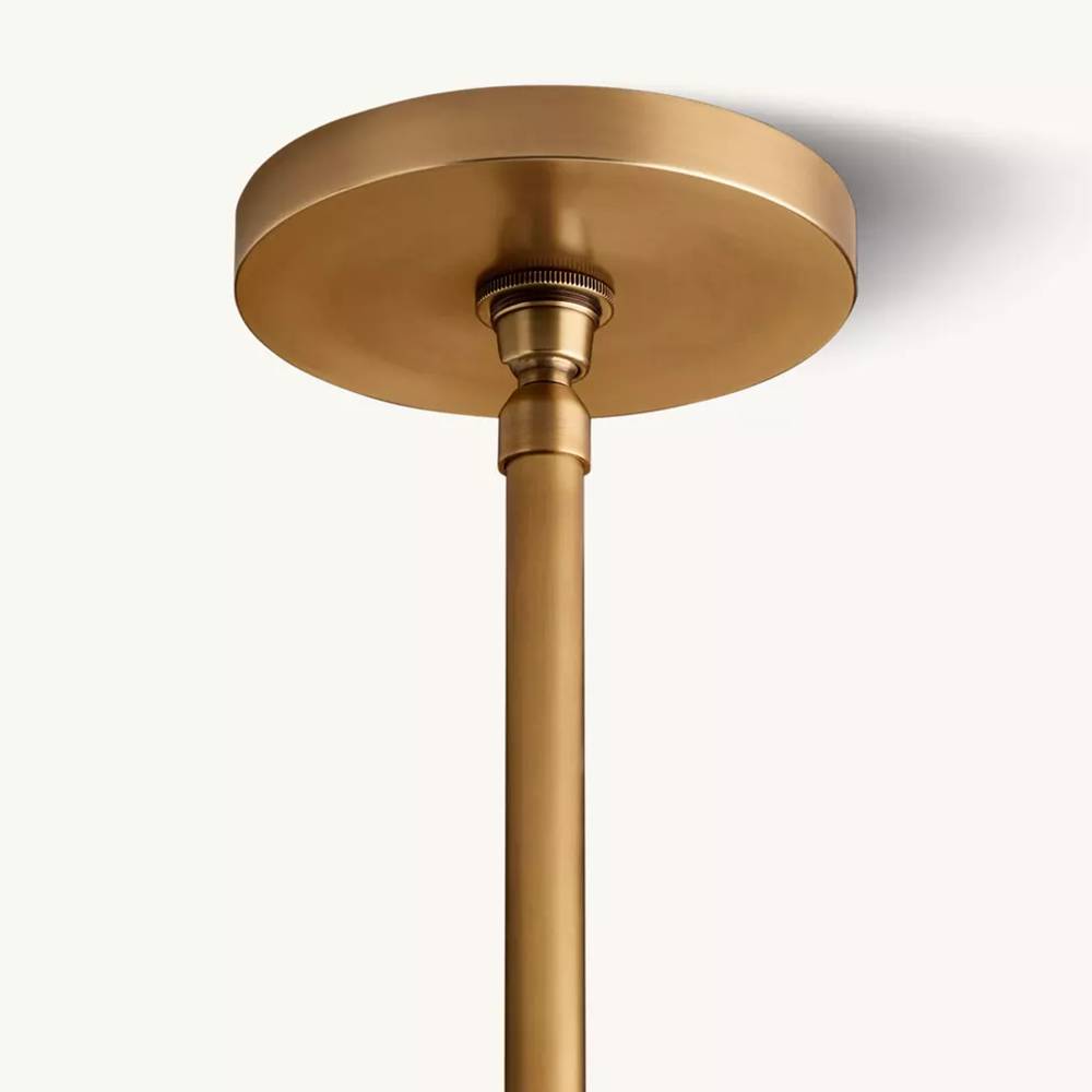 Brielle Alabaster Carved Globe Pendant Light