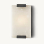 Brielle Alabaster Carved Wall Sconce