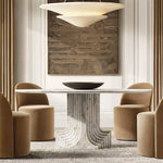 Fiori Stacked Dome Pendant Light