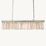 Rhys Beveled Prism Linear Chandelier 49"