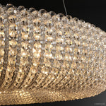 Halo Stranded Crystal Round Chandelier 32"
