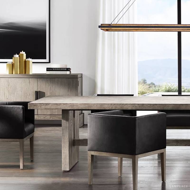 Peralta Shadow Glow Rectangular Chandelier