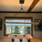Peralta Shadow Glow Rectangular Chandelier