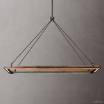 Peralta Shadow Glow Rectangular Chandelier
