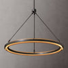 Peralta Forged Ambient Round Chandelier 36"