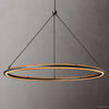 Peralta Forged Ambient Round Chandelier 60"