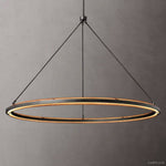 Peralta Forged Ambient Round Chandelier 48"