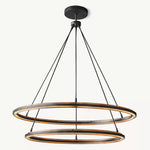 Peralta Shadow Glow Two-Tier Round Chandelier