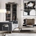 Torche Sculpted Glow Round Chandelier 58"