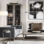Torche Sculpted Glow Round Chandelier 58"