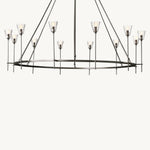 Torche Sculpted Glow Round Chandelier 70"
