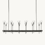 Torche Sculpted Glow Rectangular Chandelier 54"