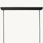 Torche Sculpted Glow Rectangular Chandelier 67"