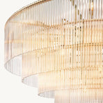 Amadeo Prismatic Array Round Chandelier 60"
