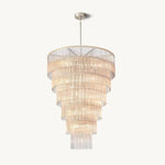 Amadeo Prismatic Array Grand Glass Chandelier 36"