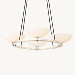 Vernet Porcelain Shade Round Chandelier 36"