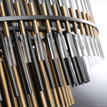 Emile Gradient Spire Round Chandelier 24"