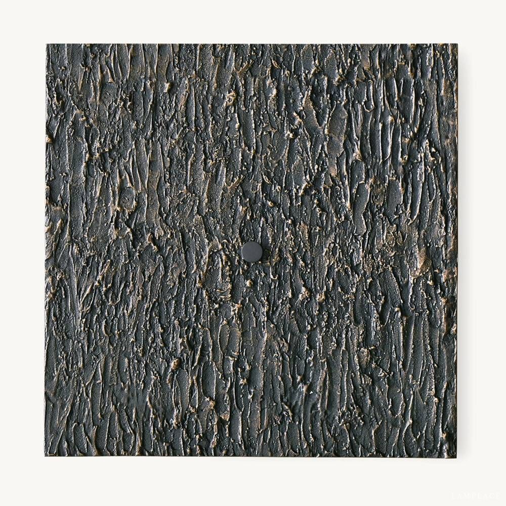 Vouvray Etched Metal Square Wall Sconce