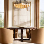 Etoelis Cluster Alabaster Round Chandelier