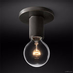 Utilitaire Funnel Shade Flush Mount