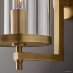 Devaux Faceted Wrapped Round Wall Sconce