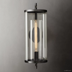 Devaux Faceted Wrapped Round Wall Sconce