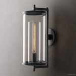 Devaux Faceted Wrapped Round Wall Sconce