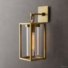 Petrus Structured Glass Square Wall Sconce