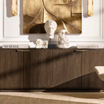 Halver Alabaster Panel Grand Wall Sconce