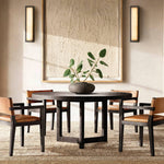 Halver Alabaster Panel Linear Wall Sconce