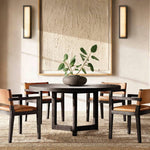 Halver Alabaster Panel Linear Wall Sconce