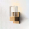 Serra Plane Crystal Wall Sconce