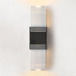 Serra Plane Crystal Linear Wall Sconce
