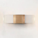 Serra Plane Crystal Linear Wall Sconce