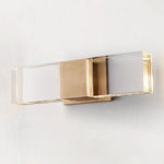 Serra Plane Crystal Linear Wall Sconce