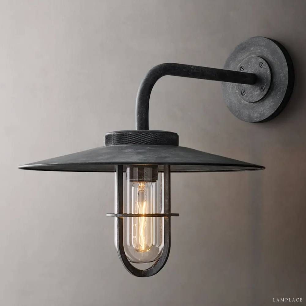 Utilitaire Lantern Outdoor Wall Sconce