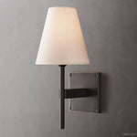 Fulham Tapered Linen Wall Sconce