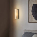Reynard Stacked Alabaster Wall Sconce