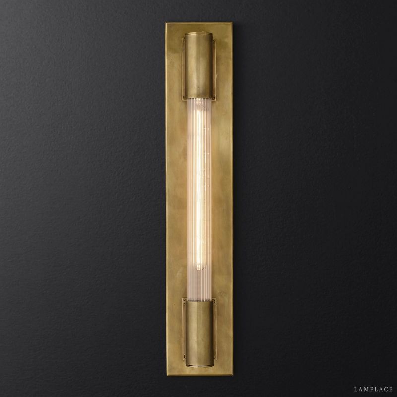 Fontanelle Vintage Glow Linear Wall Sconce