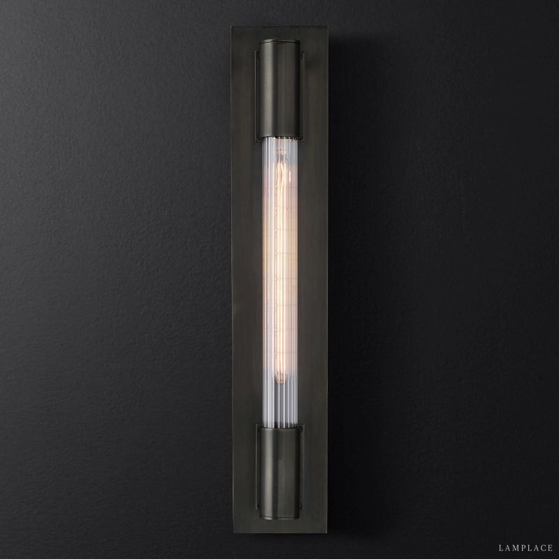 Fontanelle Vintage Glow Linear Wall Sconce
