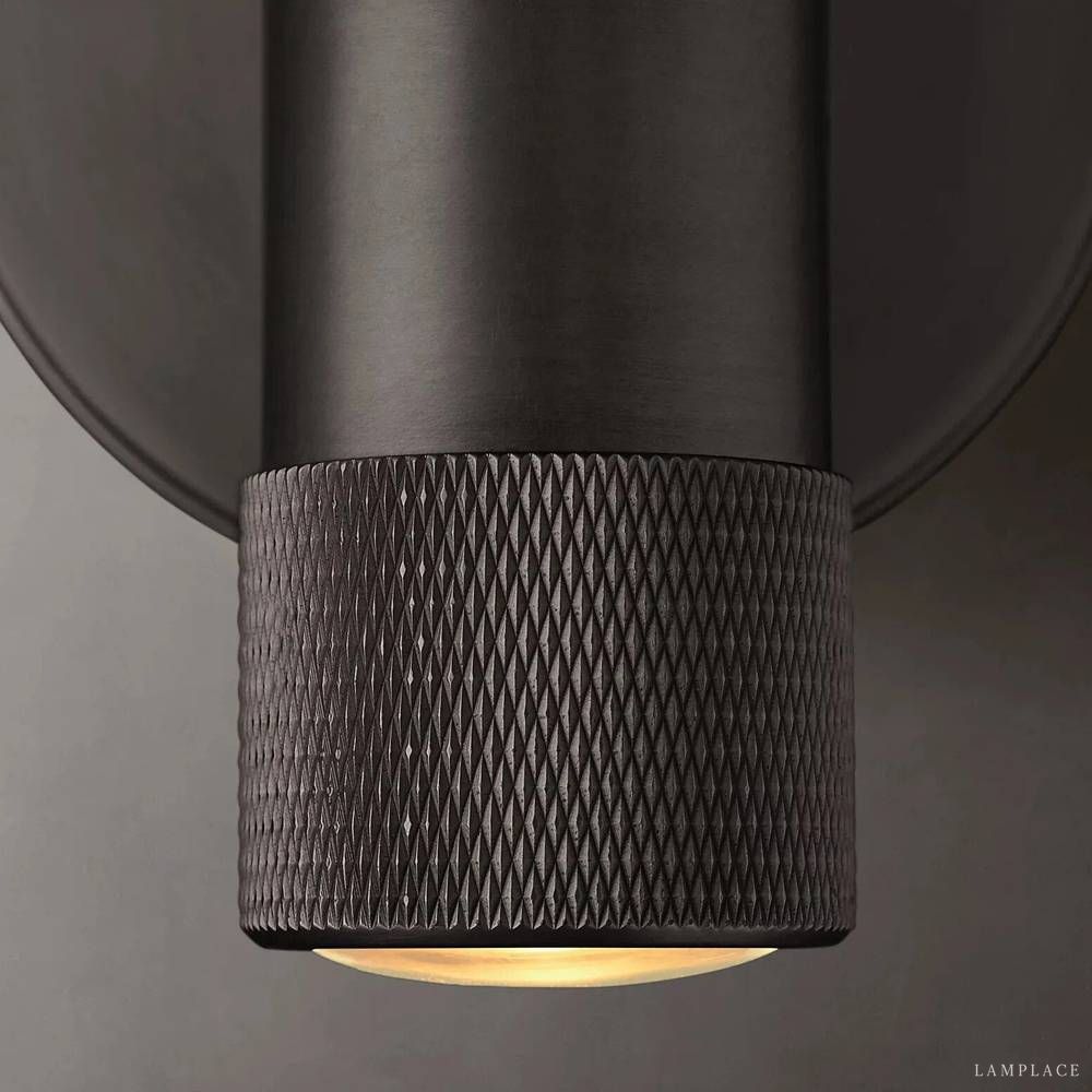 Utilitaire Knurled Task Wall Sconce
