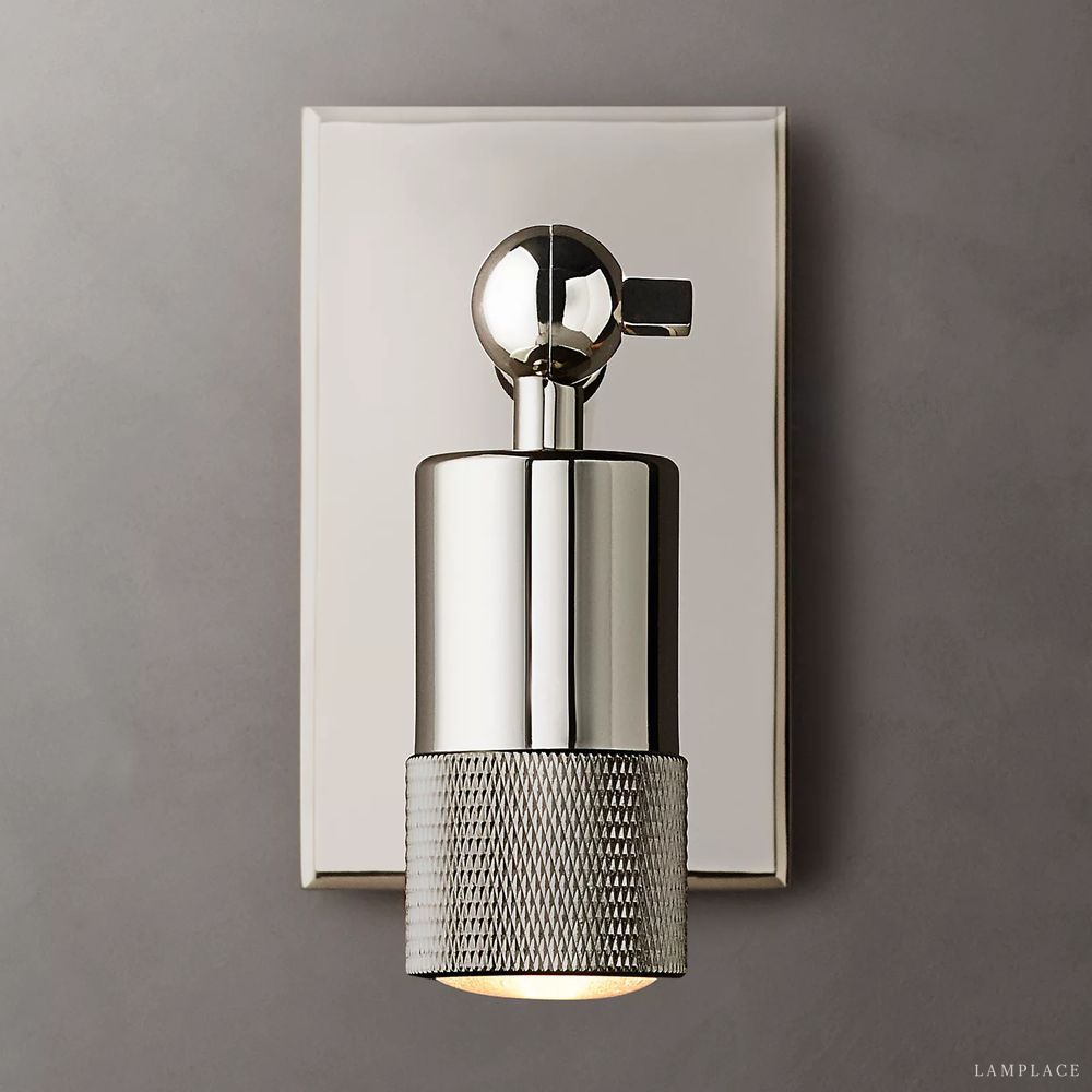 Utilitaire Knurled Task Wall Sconce