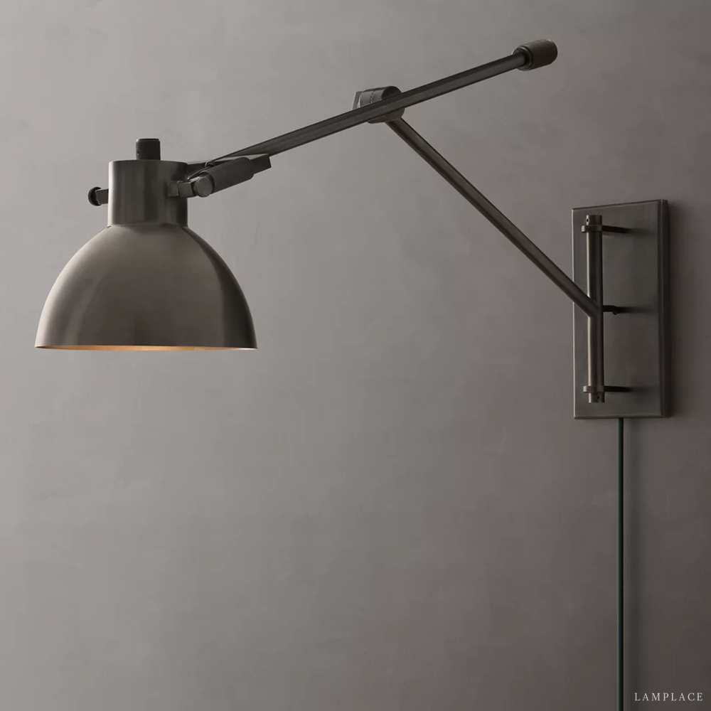 Machinist Pivot Task Wall Sconce