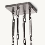 Wright Simplicity Forged Square Chandelier 48"