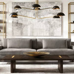 Convessi Sculpted Flow Round Chandelier 72"