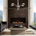 Convessi Sculpted Flow Linear Chandelier 54"