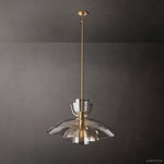 Blom Layered Glass Grand Cloche Pendant Light
